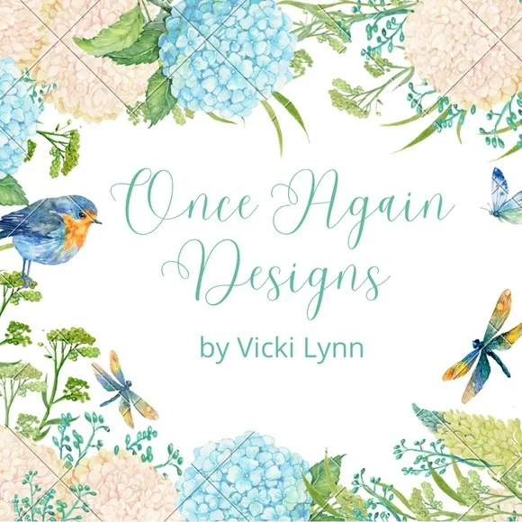 ARTISAN Earrings - “Bluebells and Berries” Dangles - Picture 2 of 7